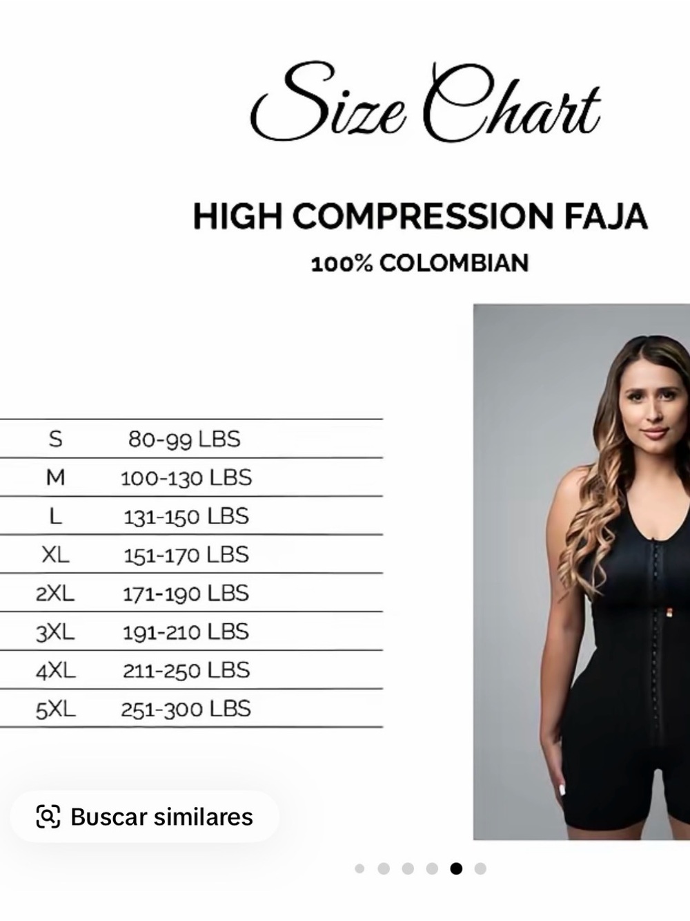 Yeraldi Colombian 360 body molding faja high compression control shapewear